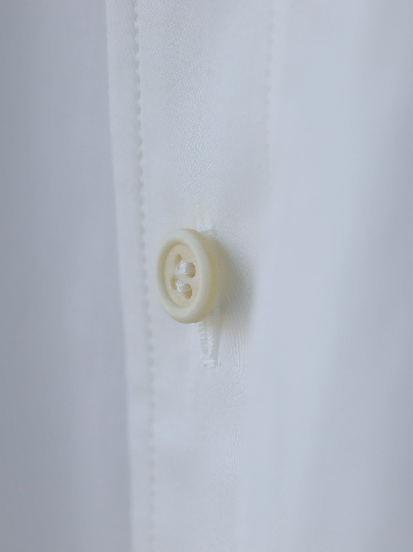 山内 | フランス綾コットンクロスシャツ white
