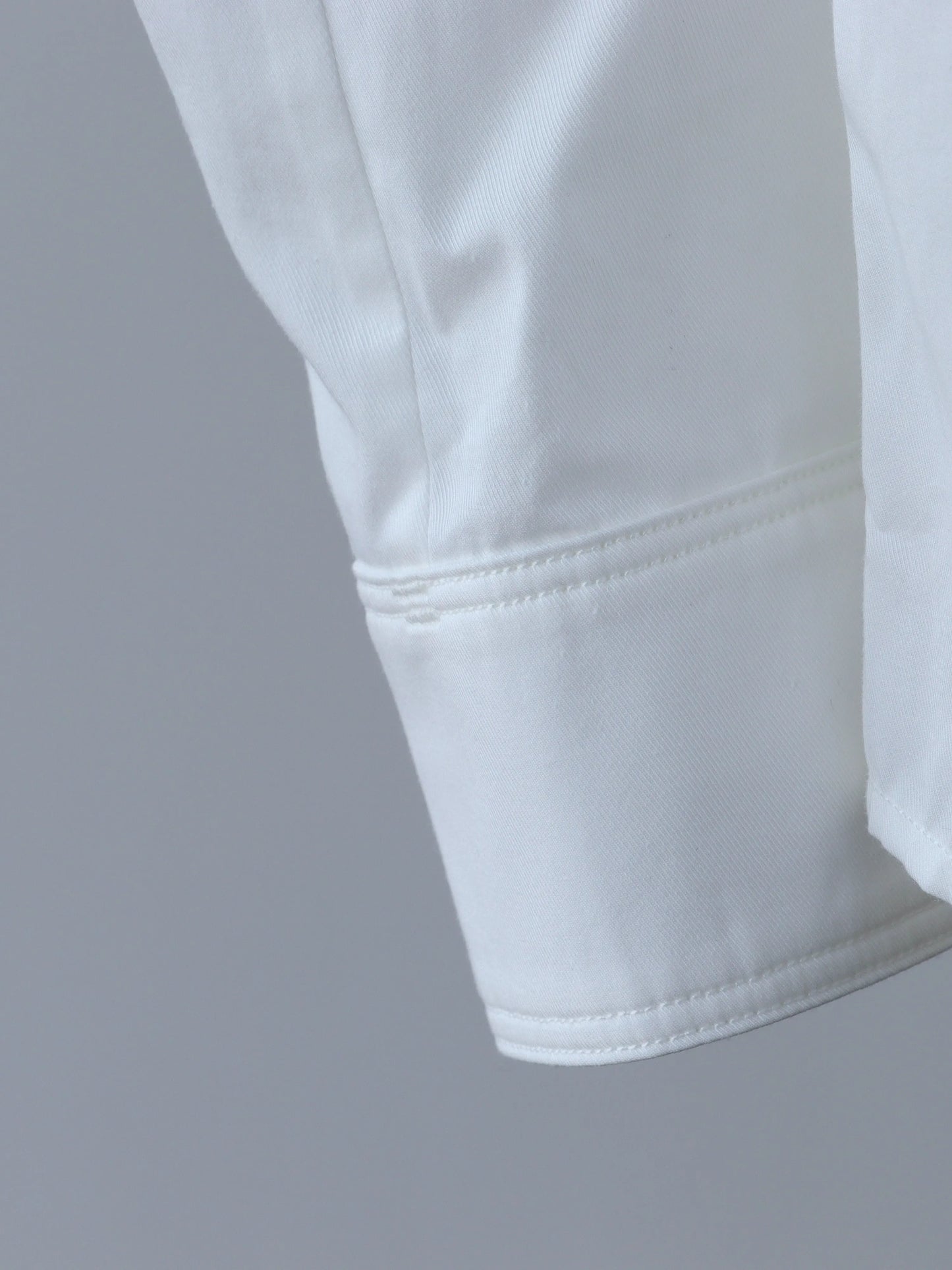 山内 | フランス綾コットンクロスシャツ white