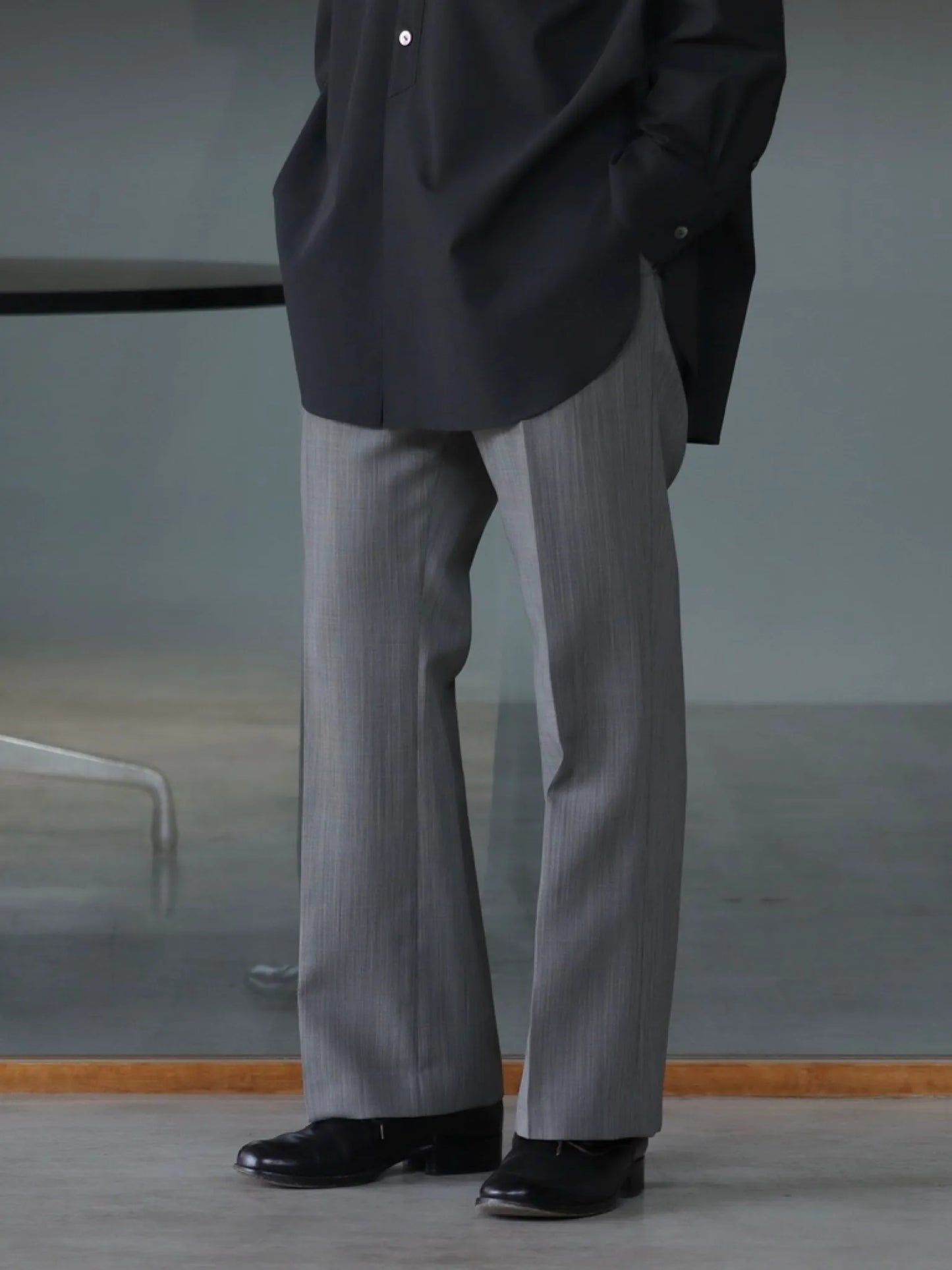 irenisa-semi-flare-trousers-gray-6
