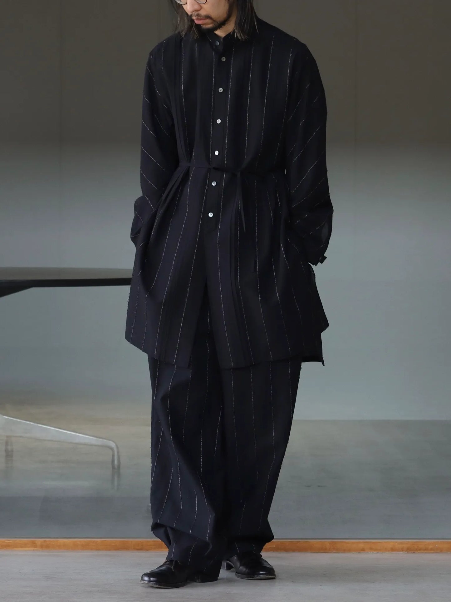 irenisa-volume-pants-black-stripe-4