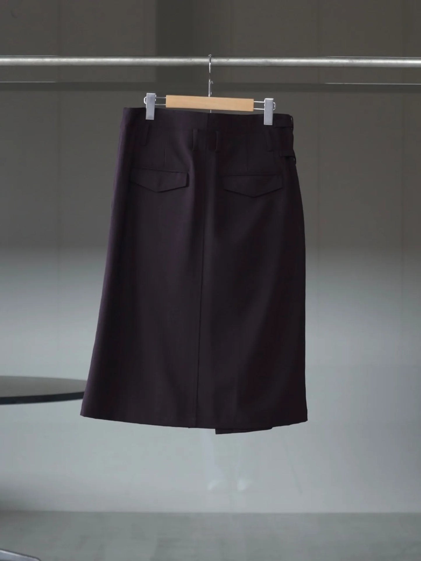 irenisa-pleats-wrap-skirt-burgundy-2