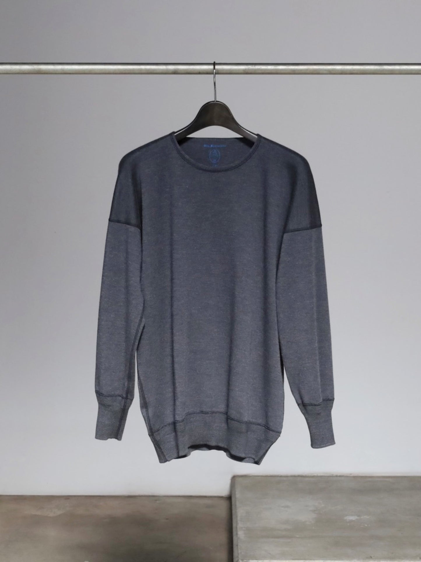 olde-homesteader-youth-crew-neck-long-sleeve-black-heather-1