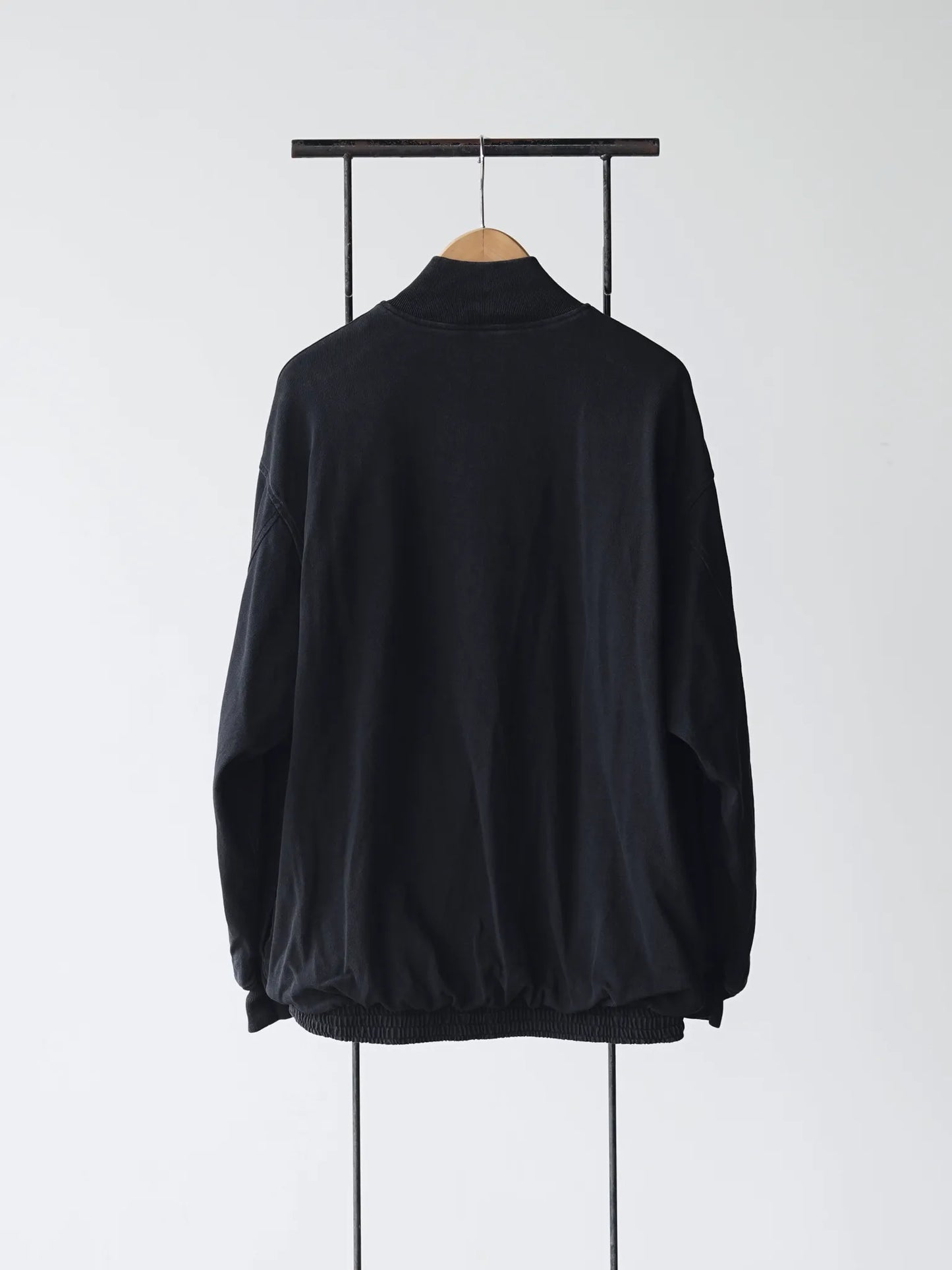 COMOLI | コットンジャージ G8ジャケット BLACK