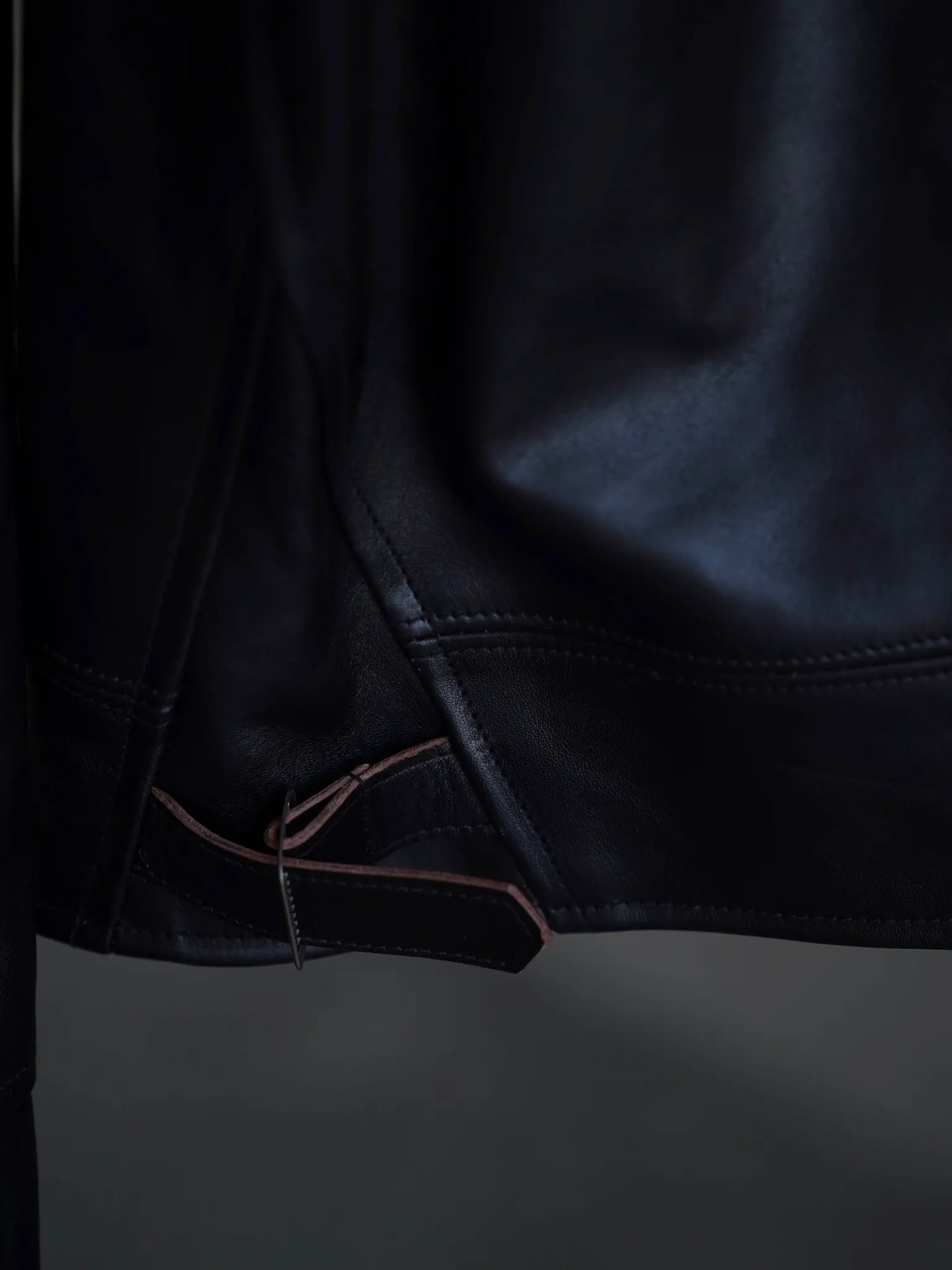 T.T | LOT.802 COSSACK LEATHER JACKET BLACK