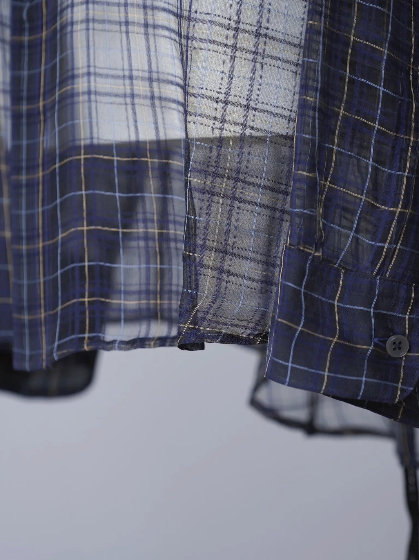 KAKAN | HORIZONTAL COLLOR SHIRT <FS> Blue