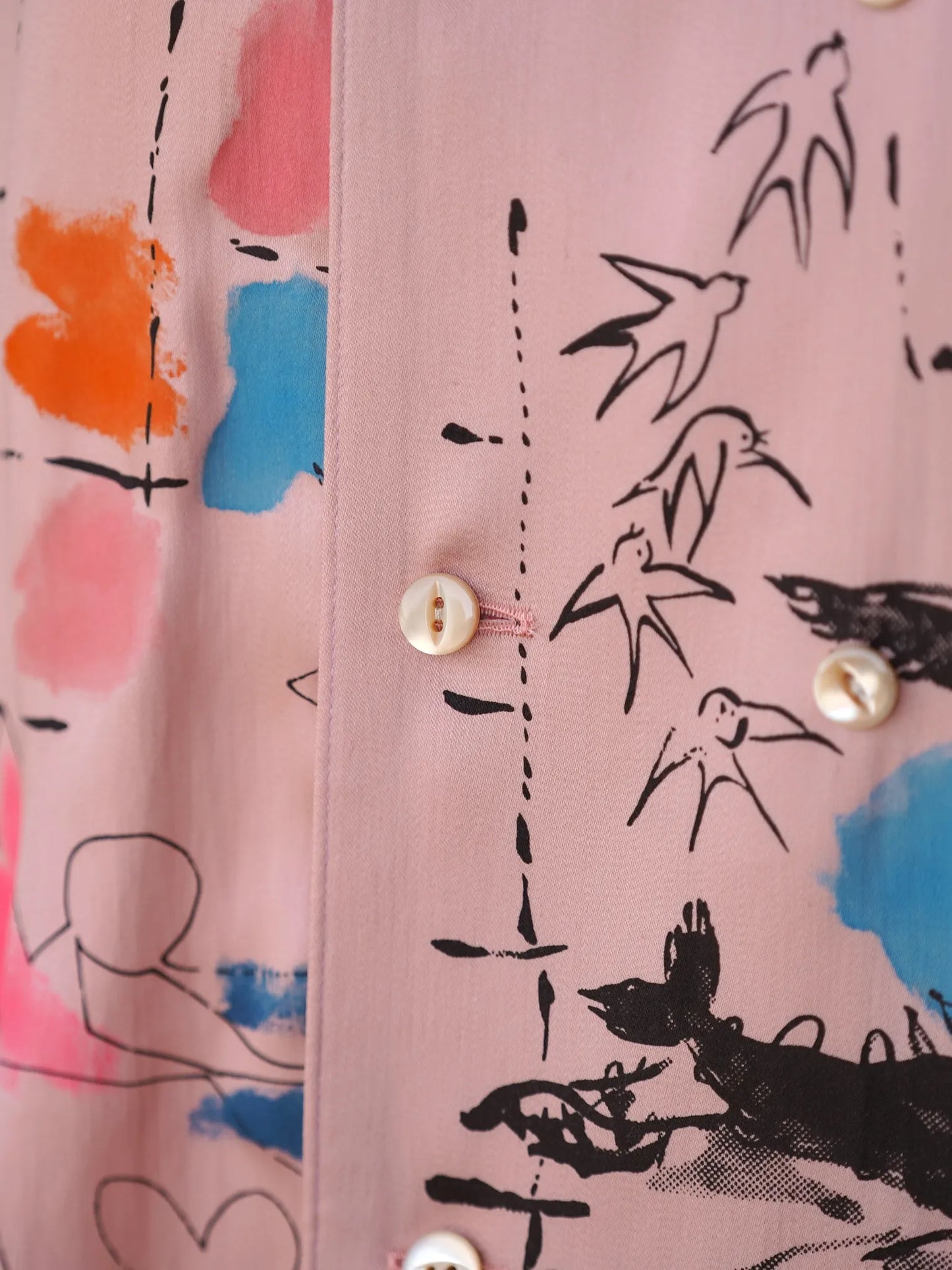 KAKAN | BRIGHT DOUBLE SHIRTS-PT Pink