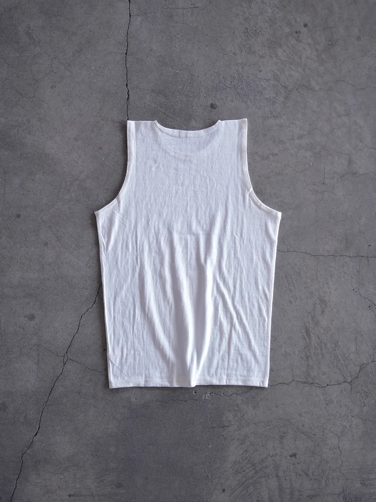 OLDE HOMESTEADER | RUSTIC JERSEY SLEEVELESS OFF WHITE