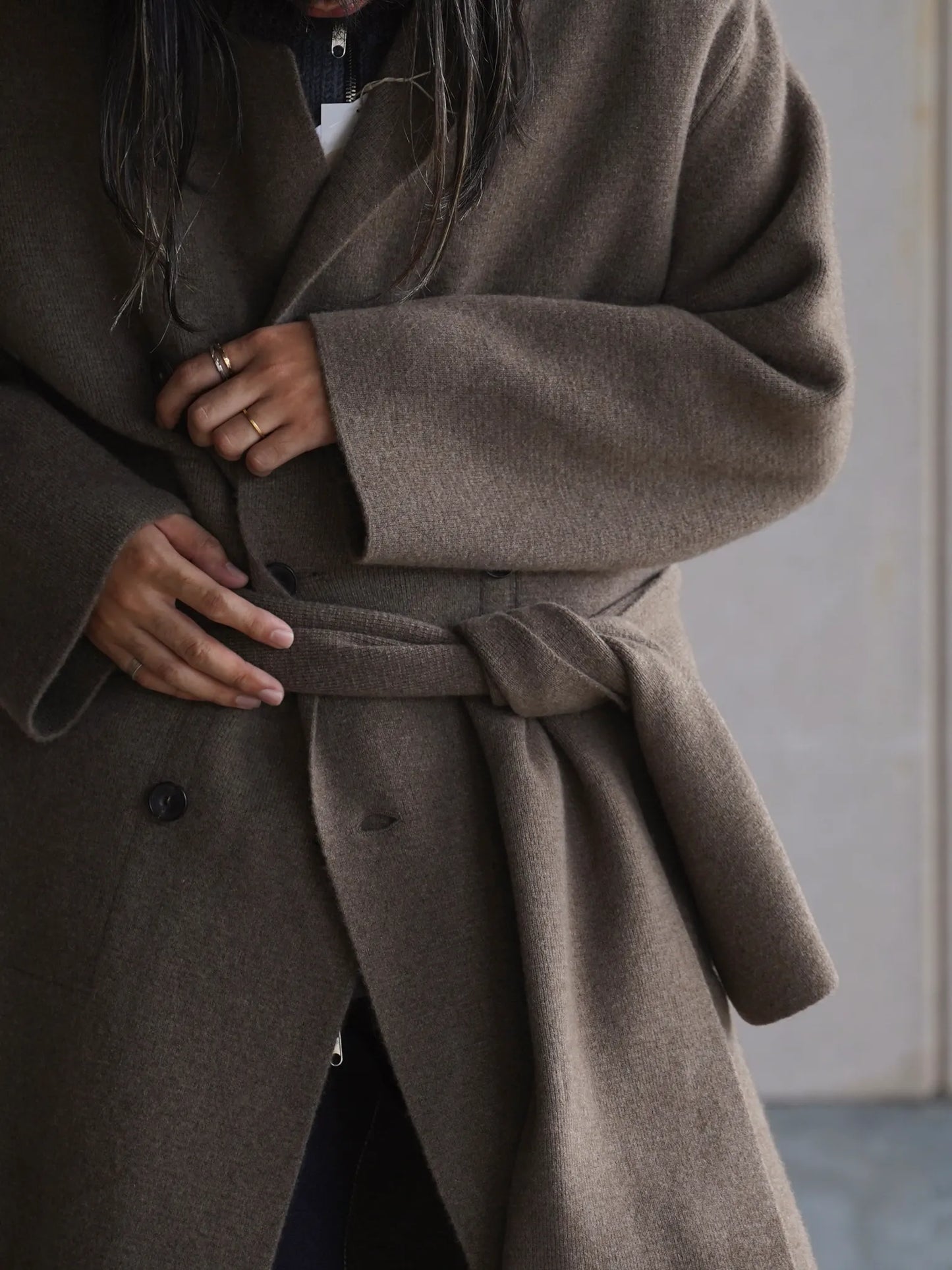 Nomàt | YAK Short Stole Brown