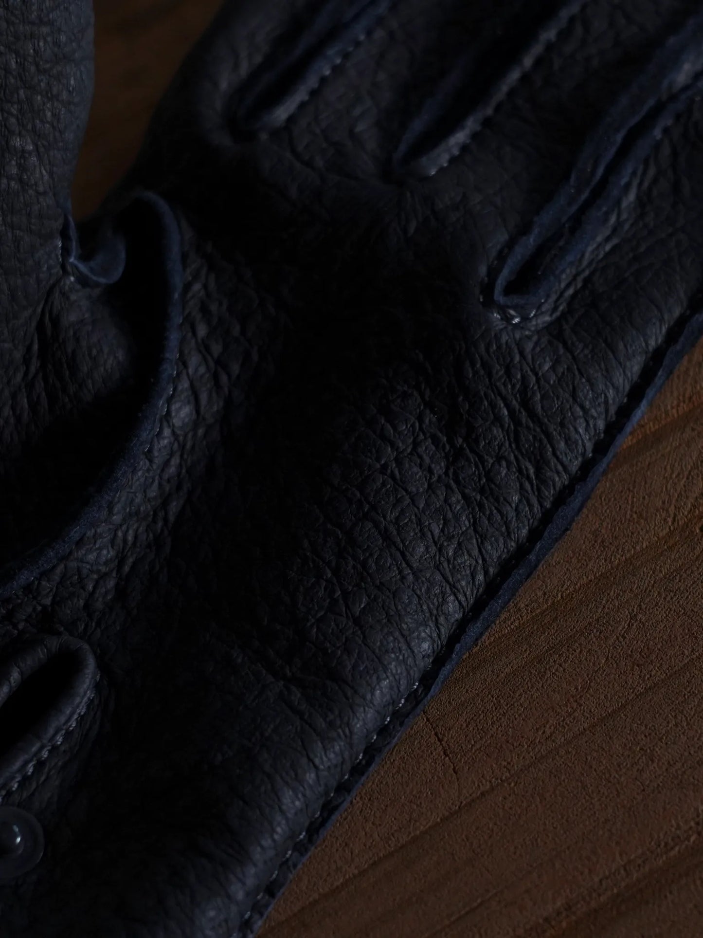 Post Production | Country Gloves Peccary -unlining- Black