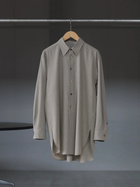 irenisa-middle-length-shirt-beige-1