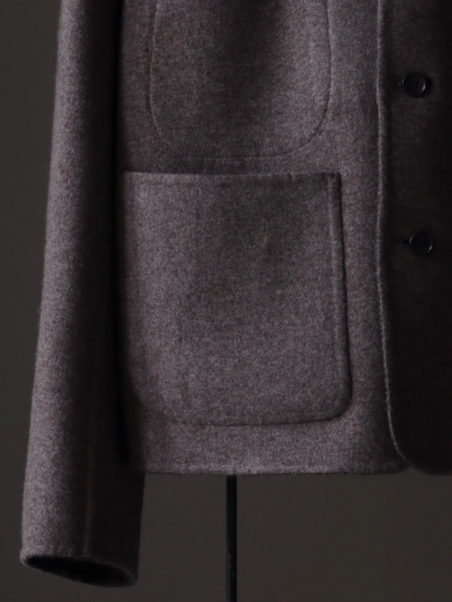 sarto-stand-collar-short-jacket-brown-black-16