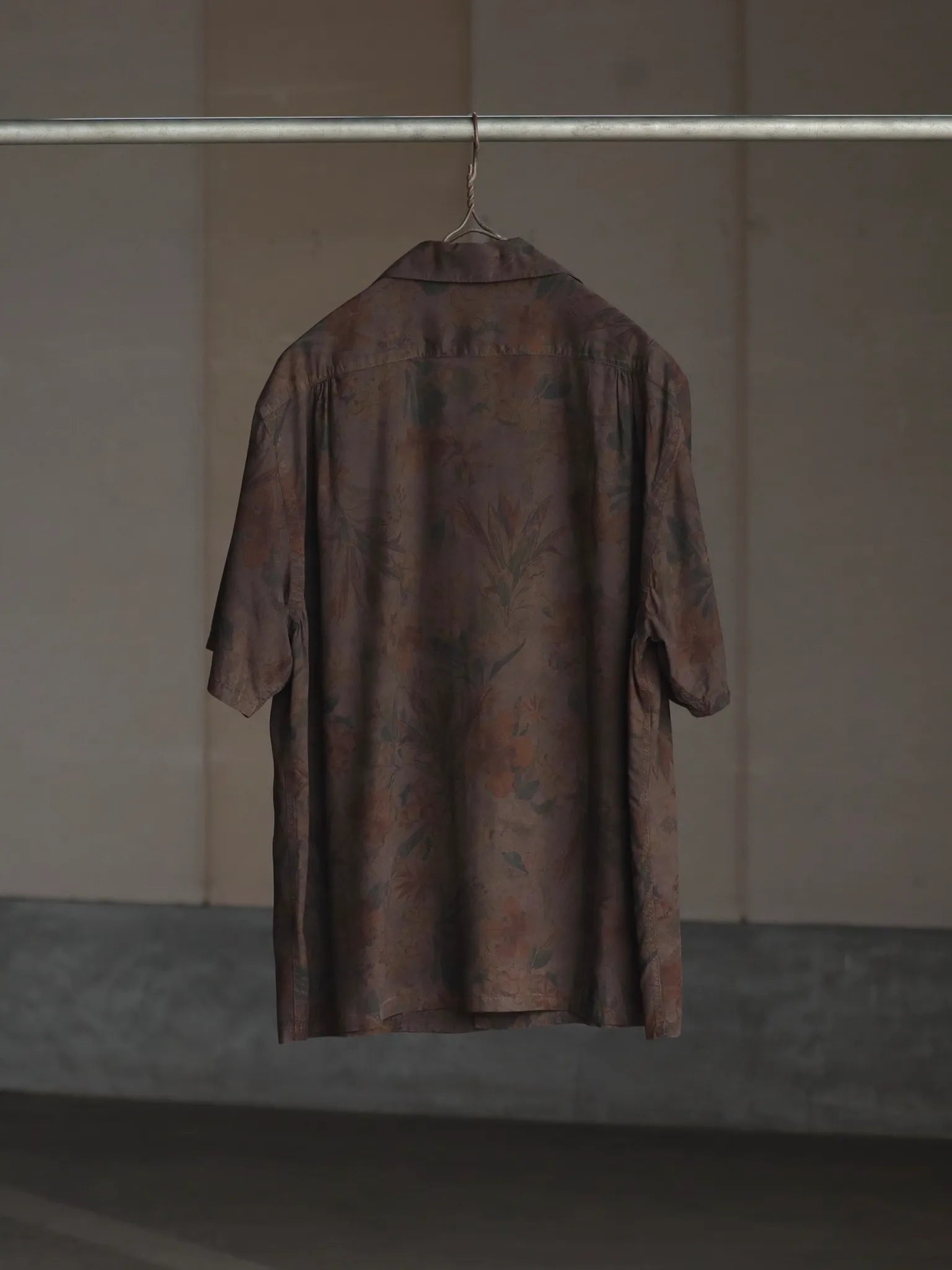 t-t-lot-113-open-collar-shirt-mud-dyed-brown-1-4