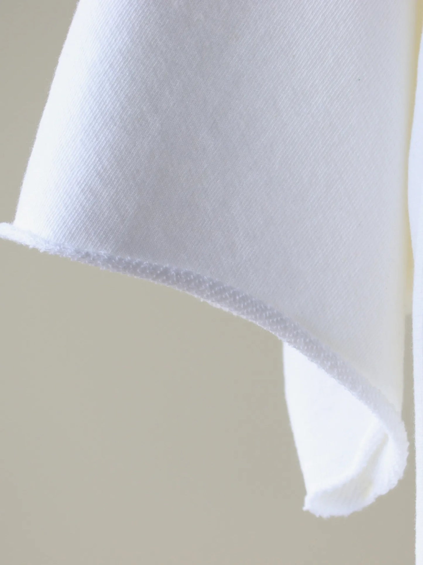 comoli-lwコットン裏毛-半袖クルー-white-3