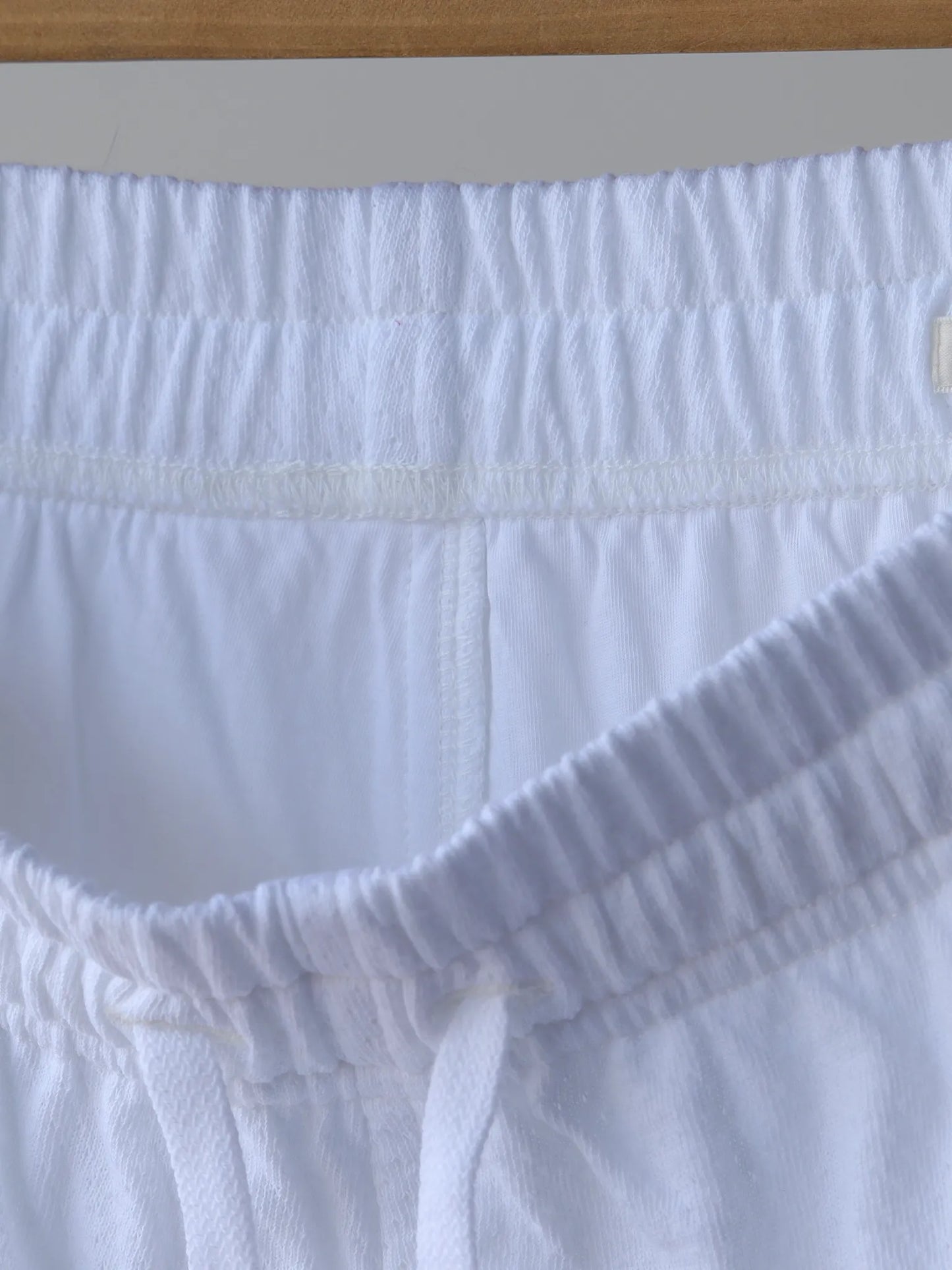 COMOLI | コットンメッシュ ショーツ WHITE