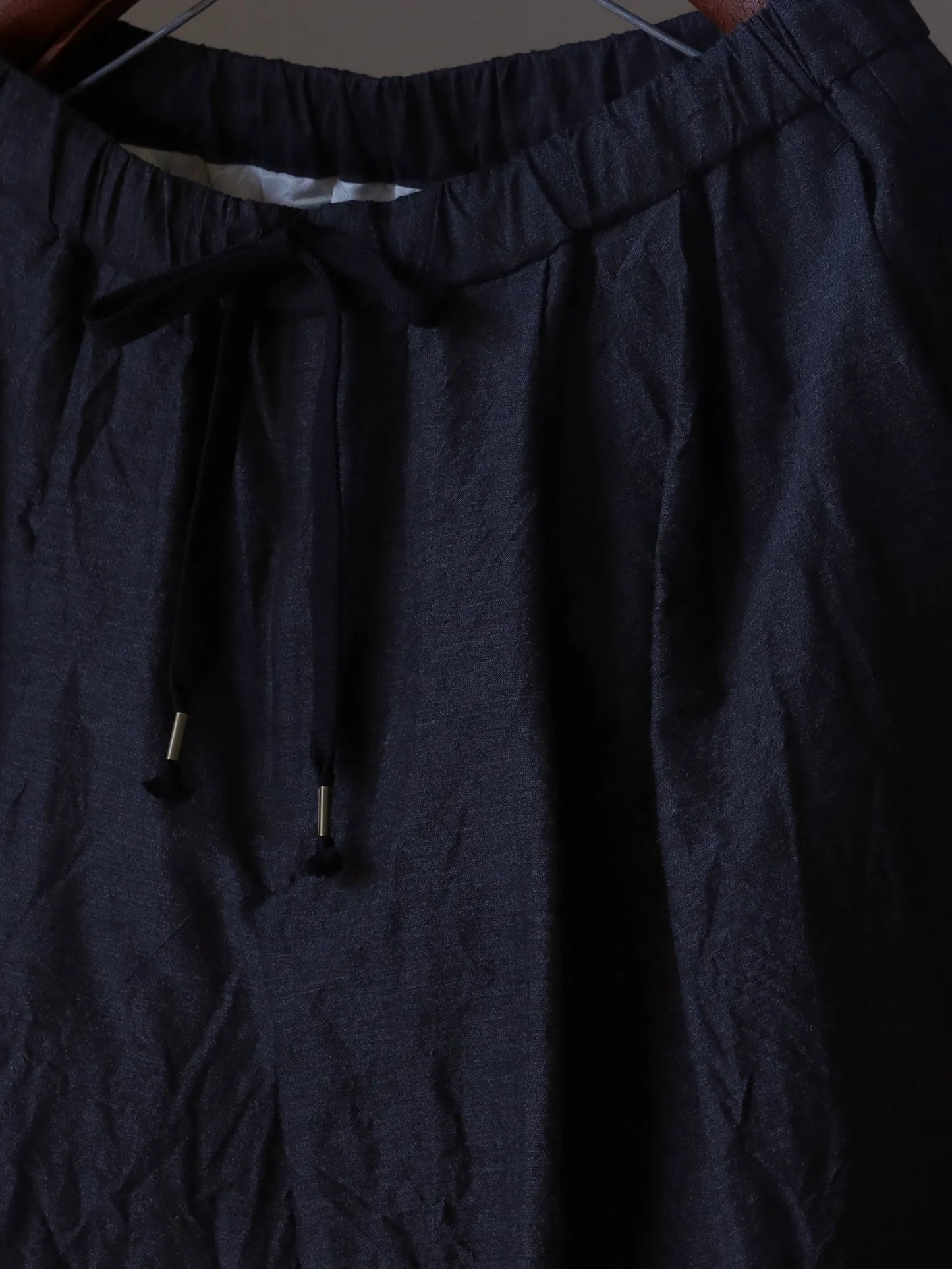 calmlence | DOUBLE PLEATED EASY TAPERED GRY