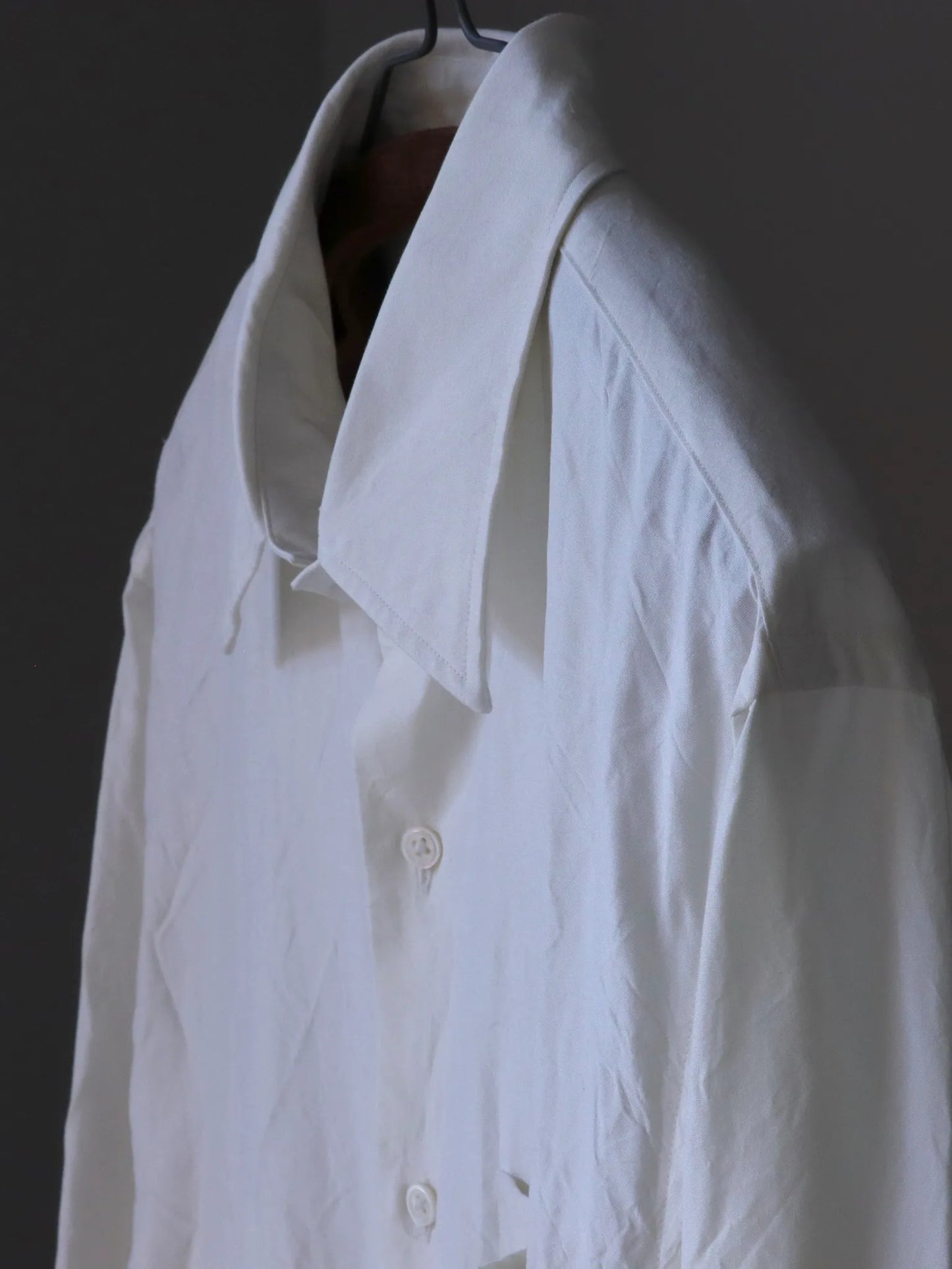 calmlence | REGULAR COLLAR SHIRT WHT