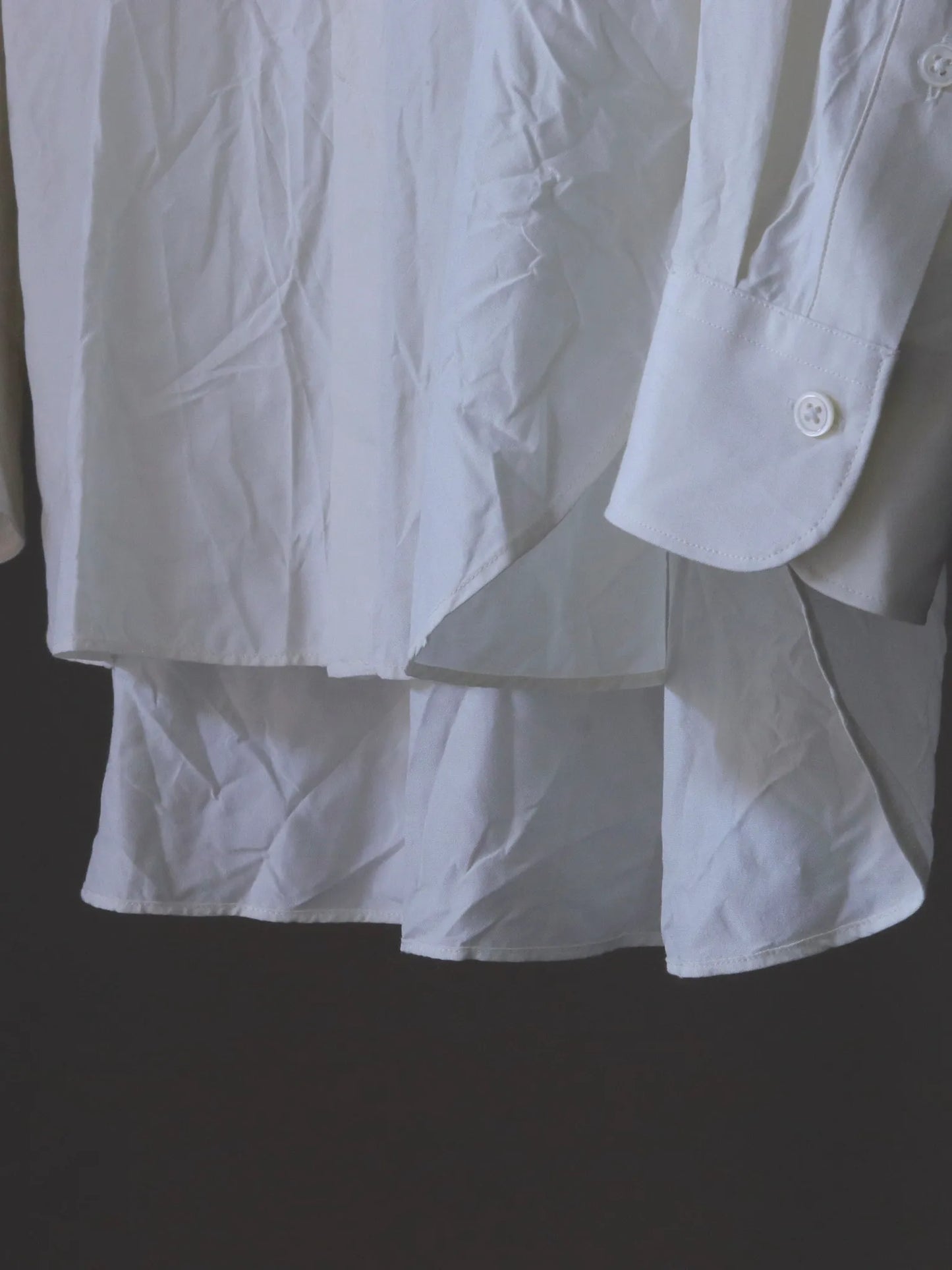 calmlence | REGULAR COLLAR SHIRT WHT