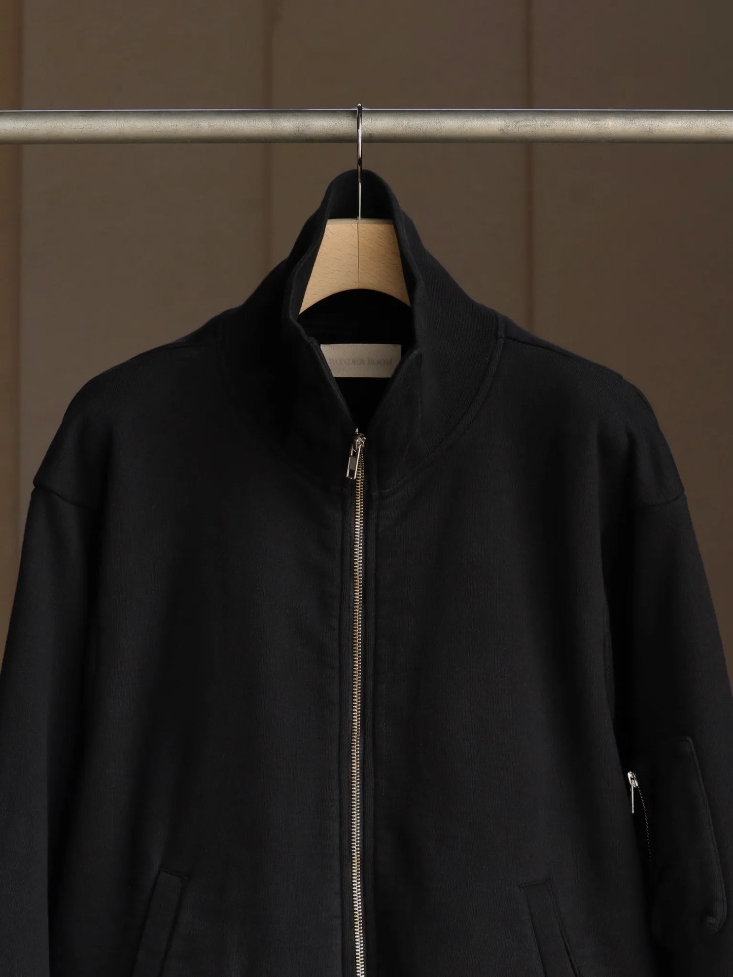 WONDER ROOM | "WHALE" flight jacket black