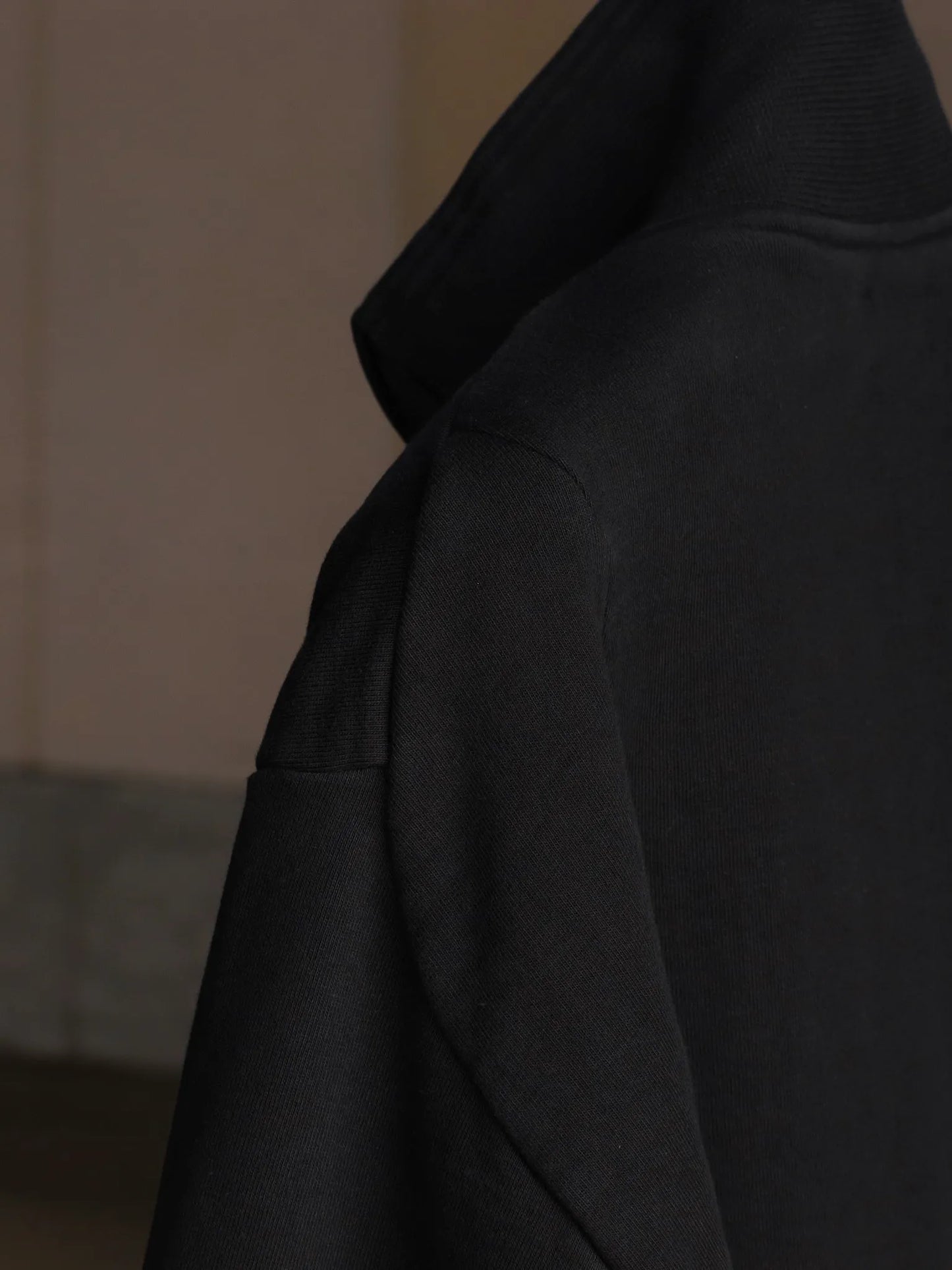 WONDER ROOM | "WHALE" flight jacket black