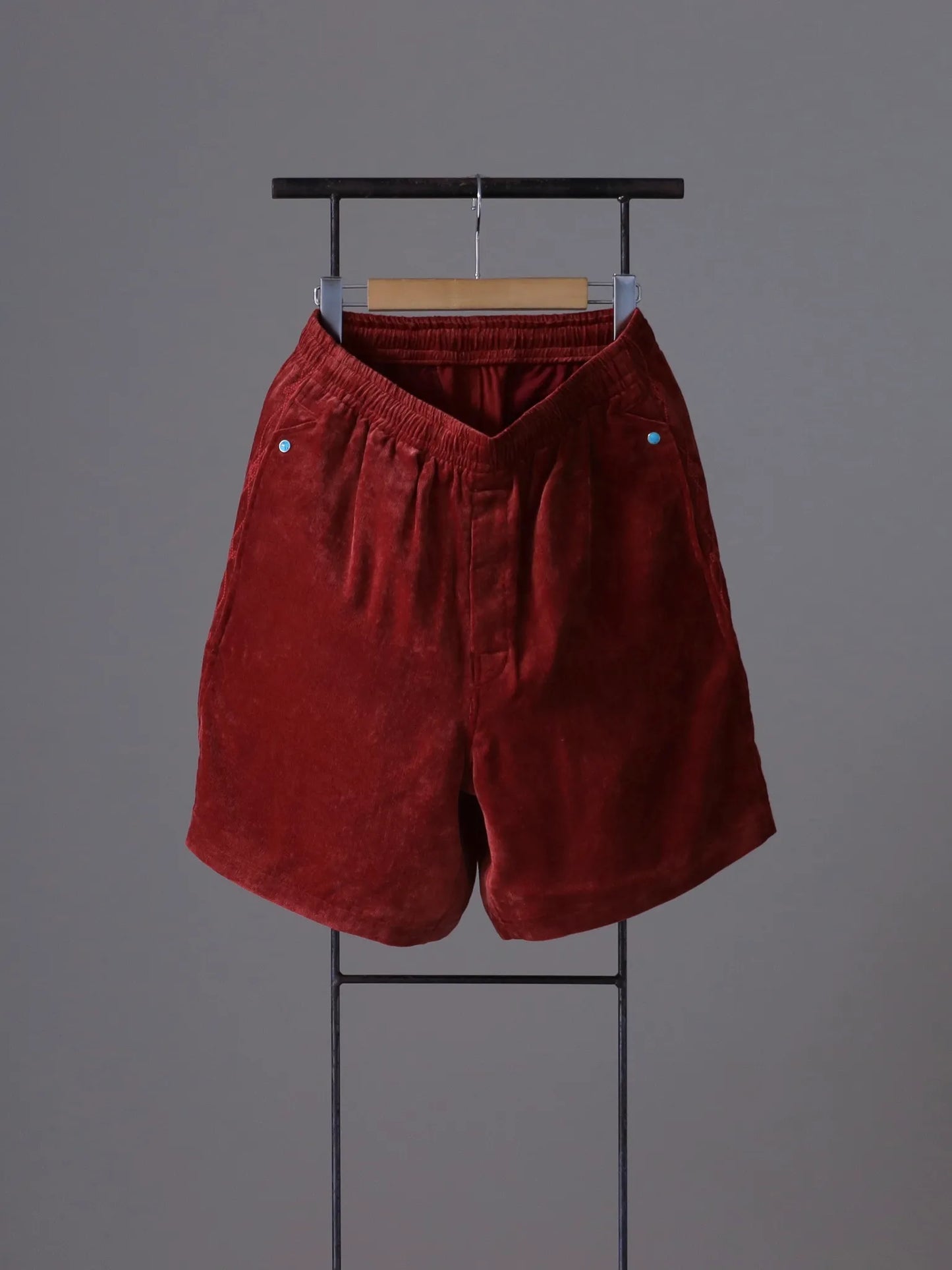sarto-embroidery-shorts-red-brick-1