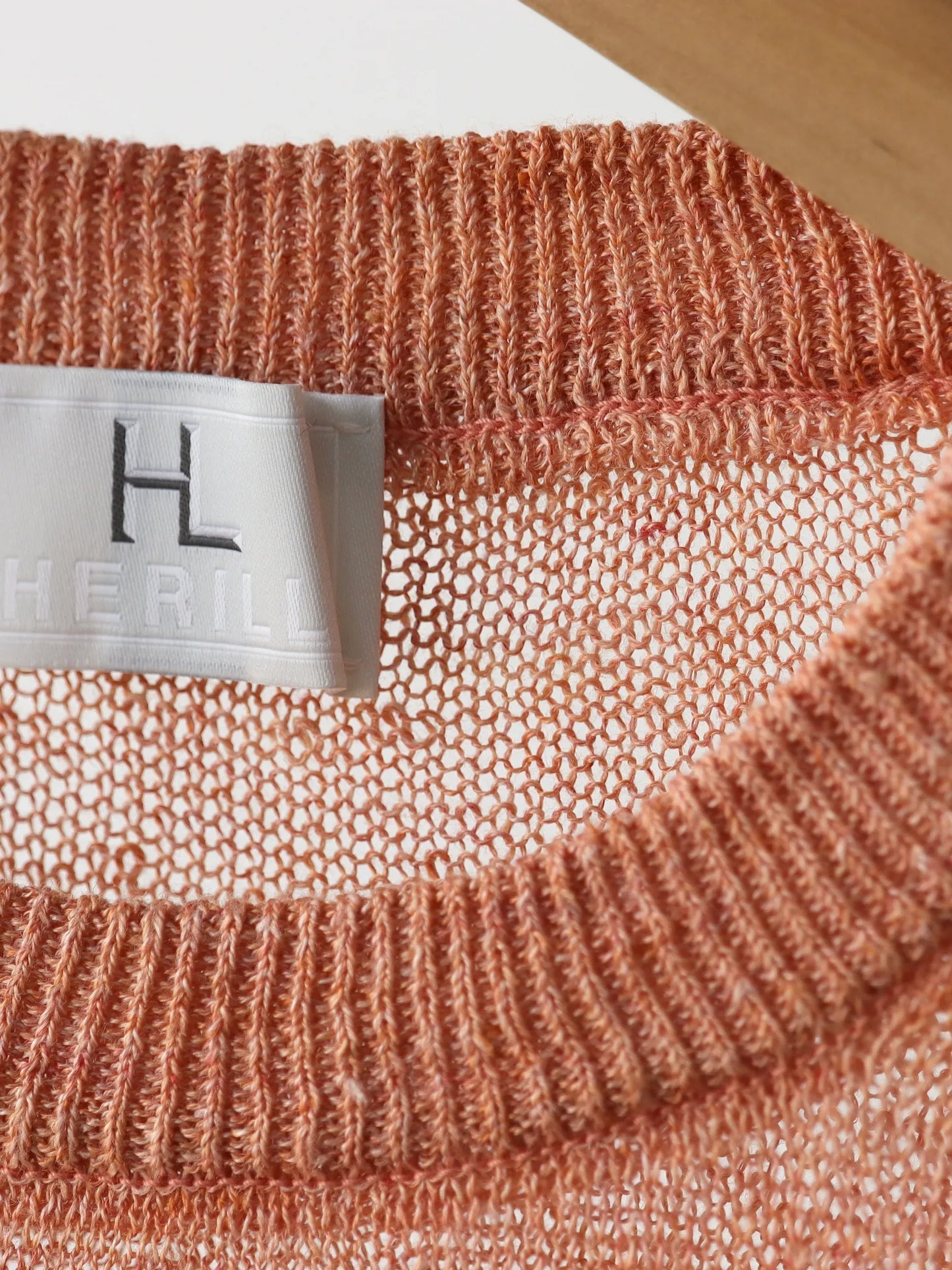 HERILL | Linen WG Pullover Orange