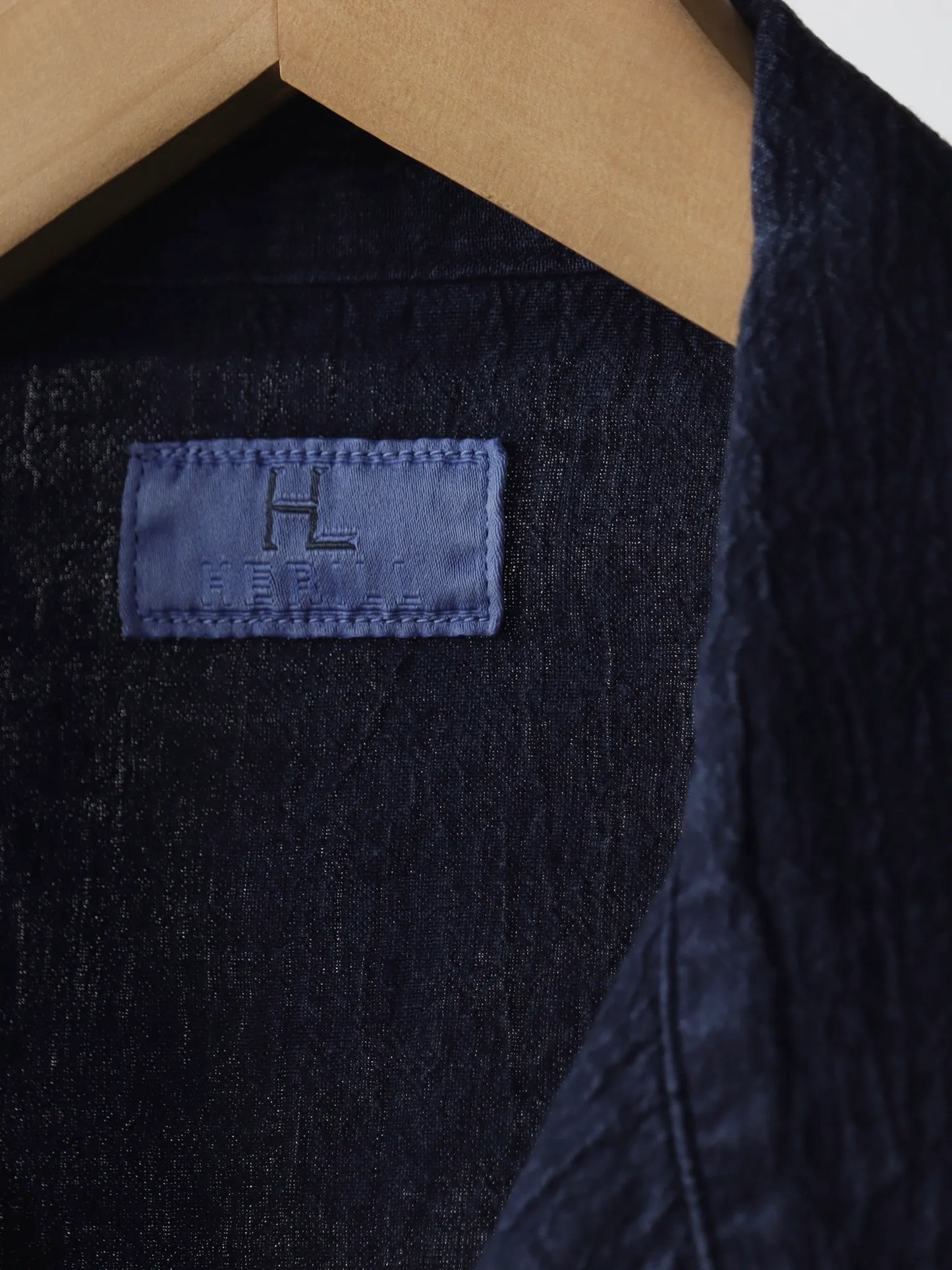 HERILL | Linen P41 CoverallJacket Navy