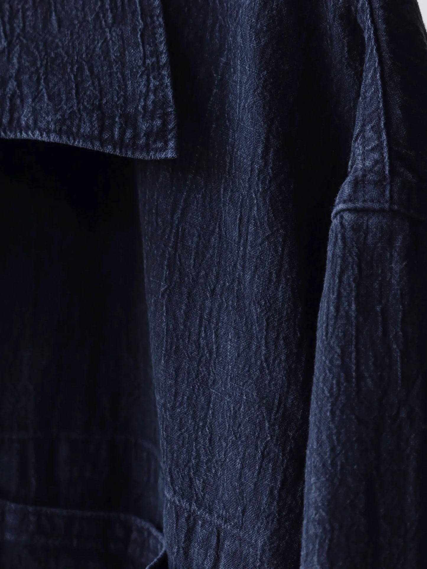 HERILL | Linen P41 CoverallJacket Navy
