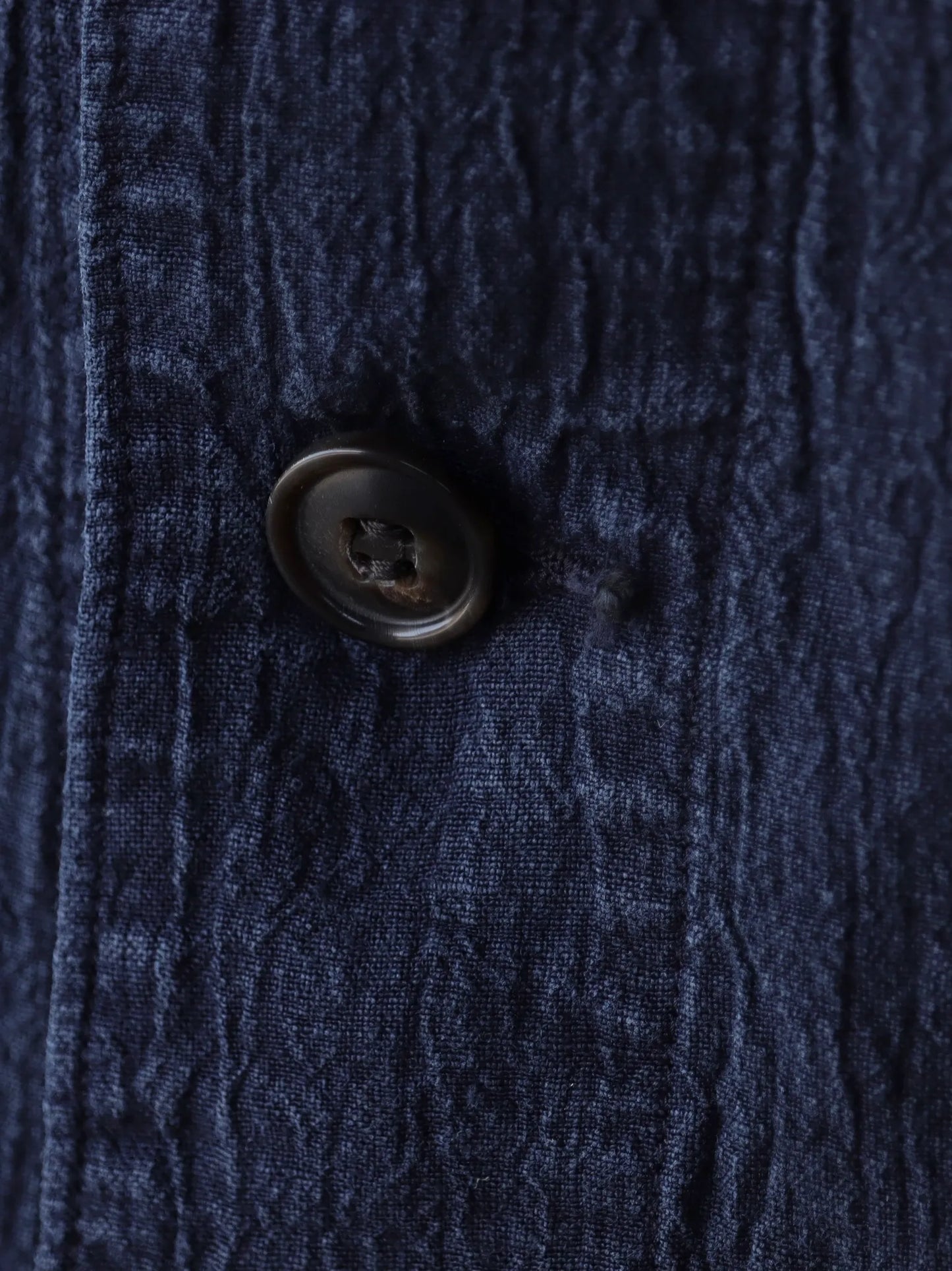 HERILL | Linen P41 CoverallJacket Navy