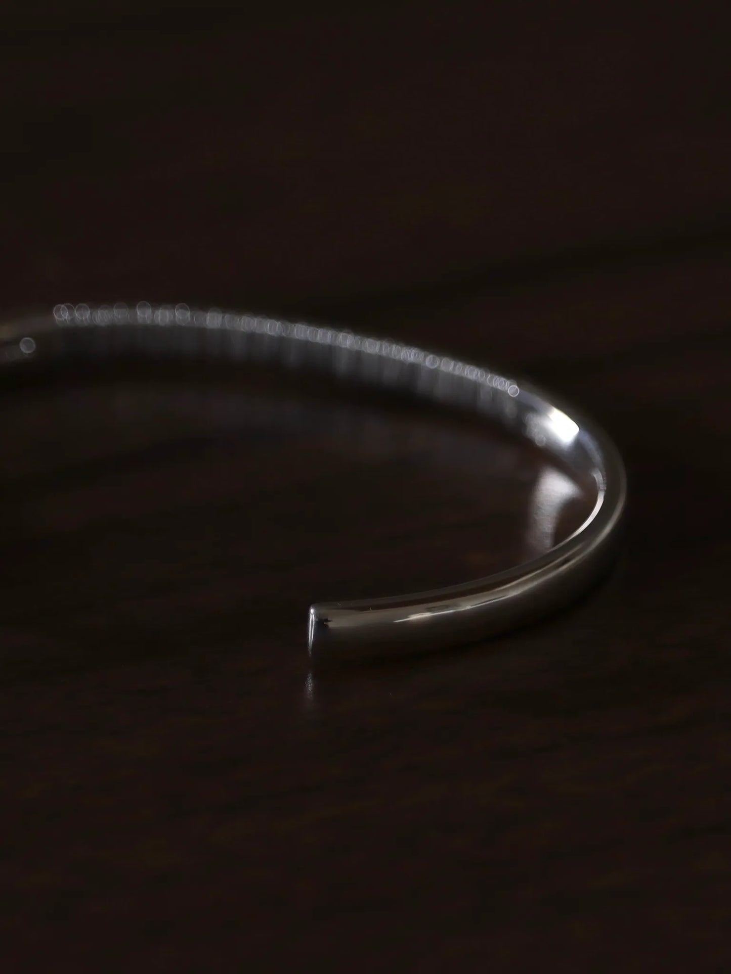 DAN TOMIMATSU | Spool Bangle Wide Fullwind SL925×PT900