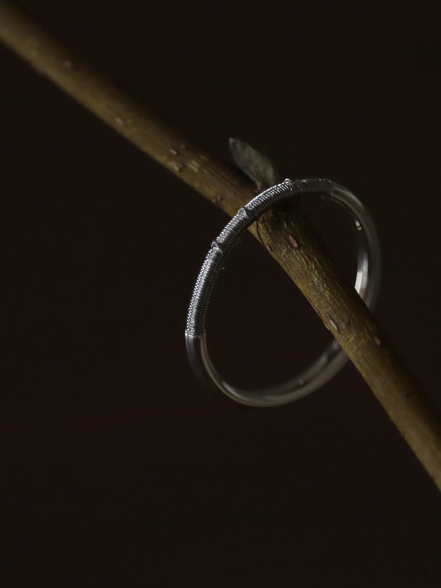 DAN TOMIMATSU | Spool Ring Narrow SL925×PT900