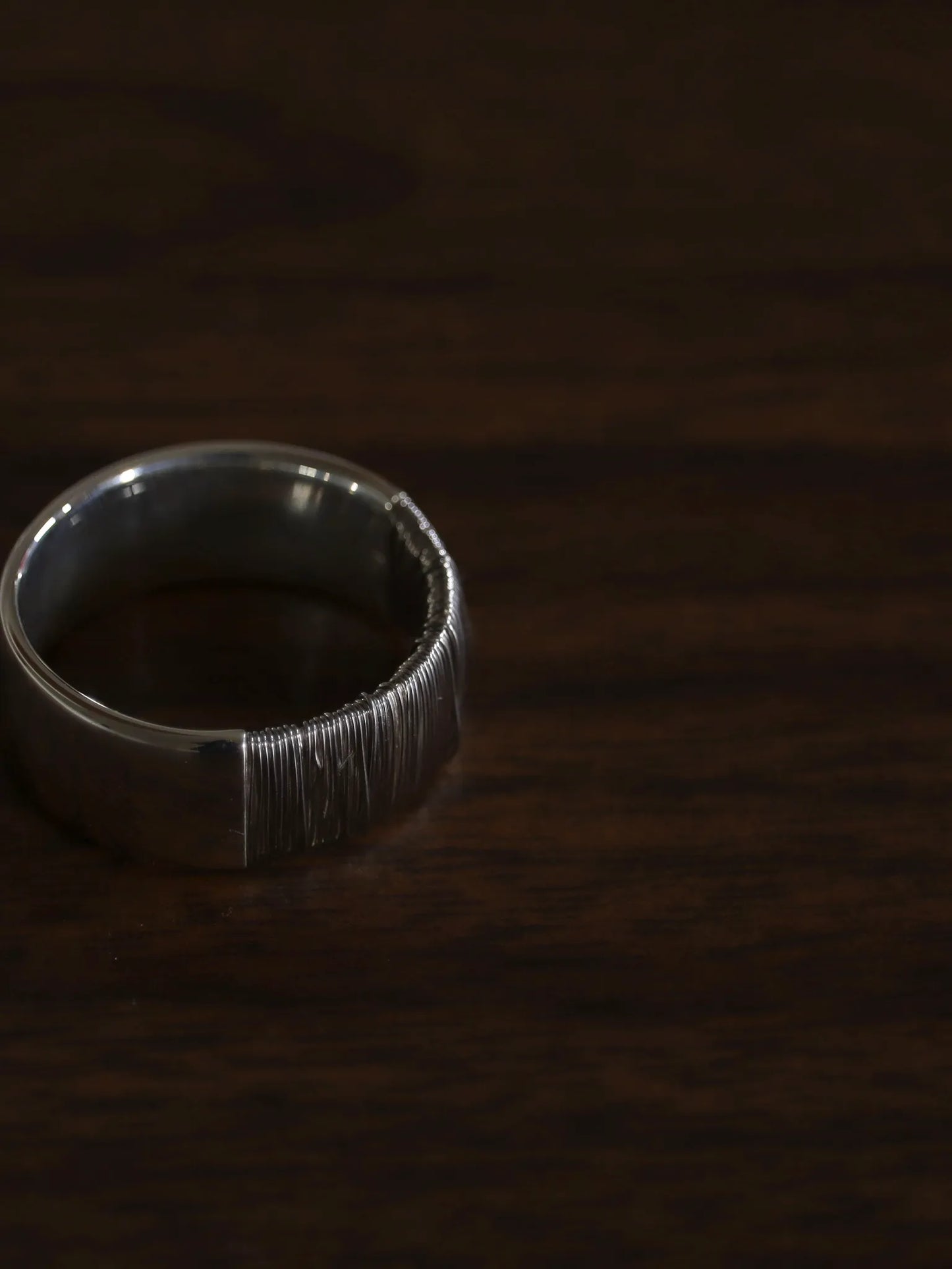 DAN TOMIMATSU | Spool Ring Bold SL925×PT900
