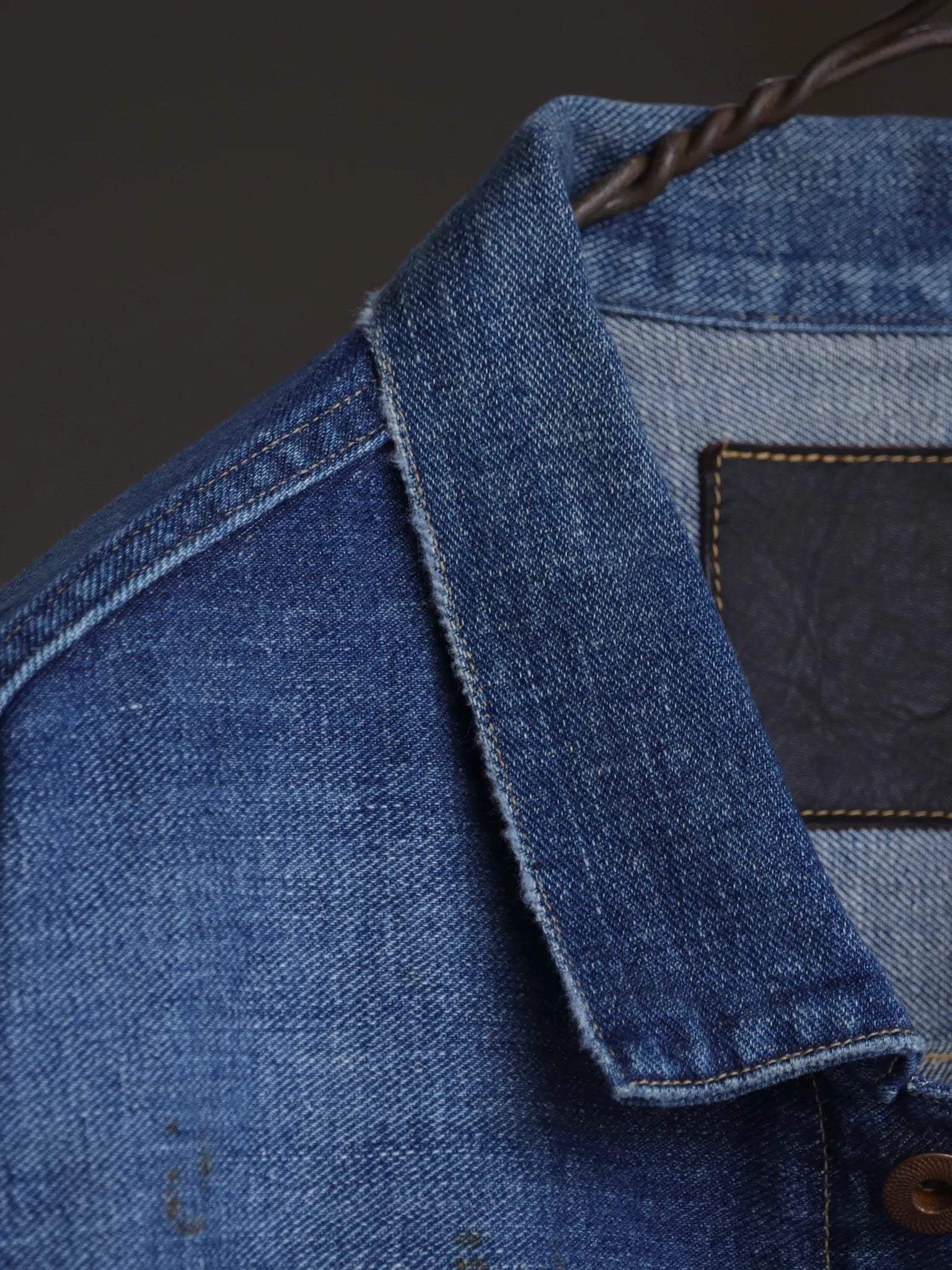 t-t-lot-703-dnim-jacket-c-1920s-dameged-indigo-paint-4