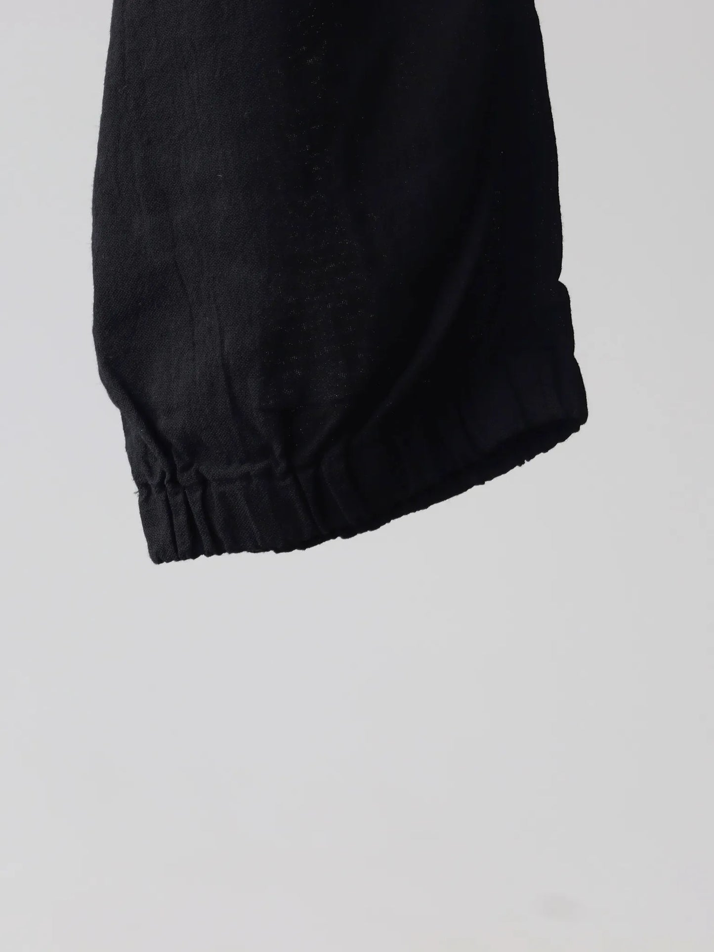 COMOLI | オックス ドローストリングパンツ BLACK