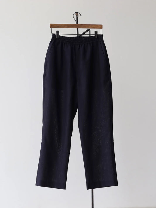 山内-ノーミュールシング-フェードストライプ-ワイドパジャマパンツ-navy-stripe-1