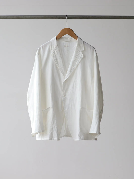 comoli-khadiコットン-ジャケット-white-1