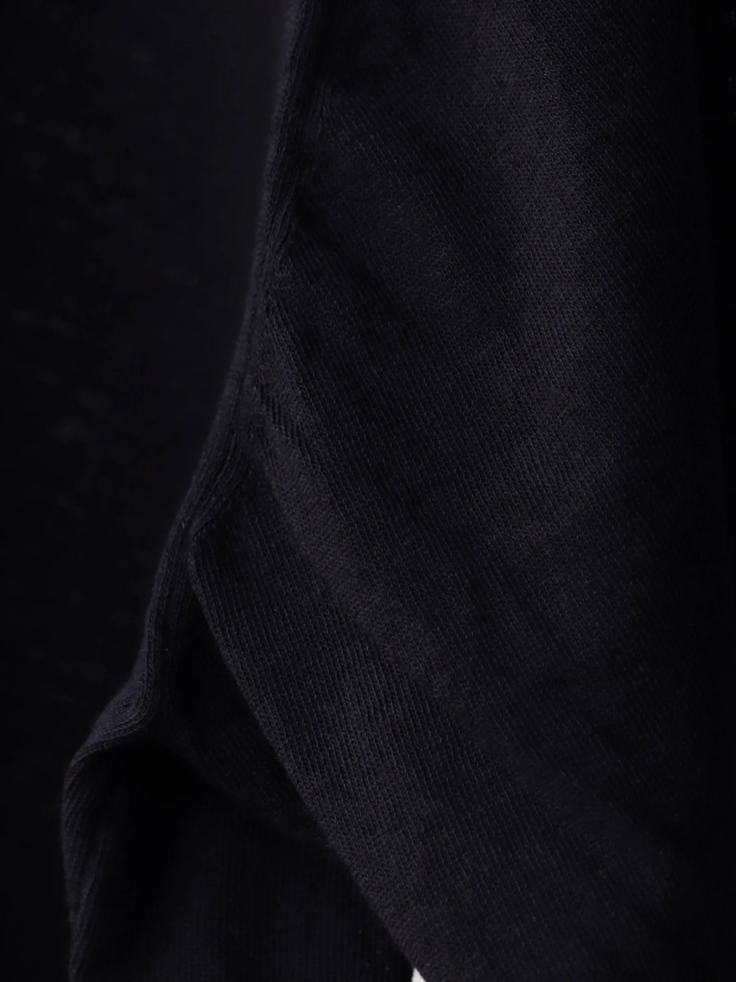 comoli-コットン-クルーネックニット-black-3