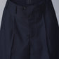 山内 | ヘビーウールツイル・サイドシームレスパンツ dark navy