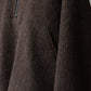 山内 | アルパカボア・ジッププルオーバー ash gray