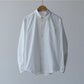 山内 | フランス綾コットンクロスシャツ white