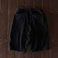 comoli-silk-pile-shorts-black-2