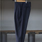 irenisa-three-tucks-tapered-pants-smoke-navy-3