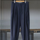 irenisa-three-tucks-tapered-pants-smoke-navy-1