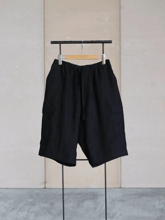 comoli-canapa-cargo-shorts-black-1