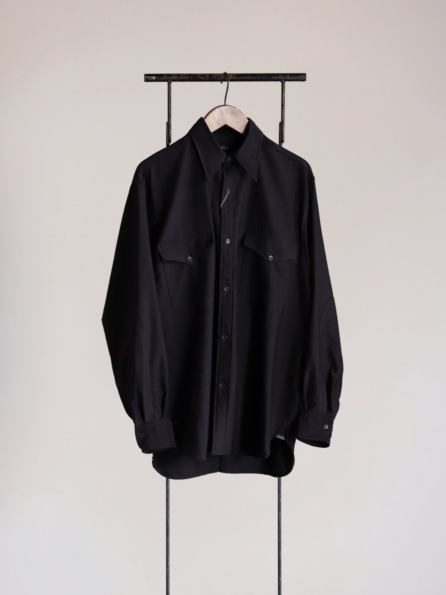 comoli-wool-moleskin-work-shirts-navy-1