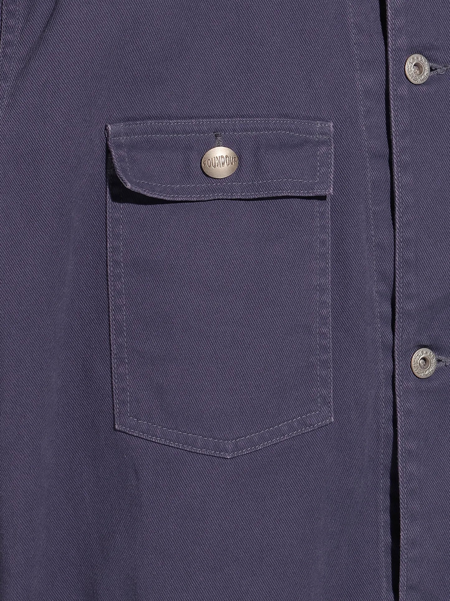 FOUNDOUR | COVERALL JACKET BLUE