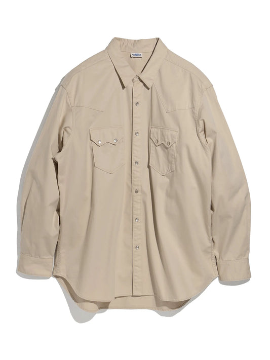 FOUNDOUR | WESTERN SHIRT BEIGE