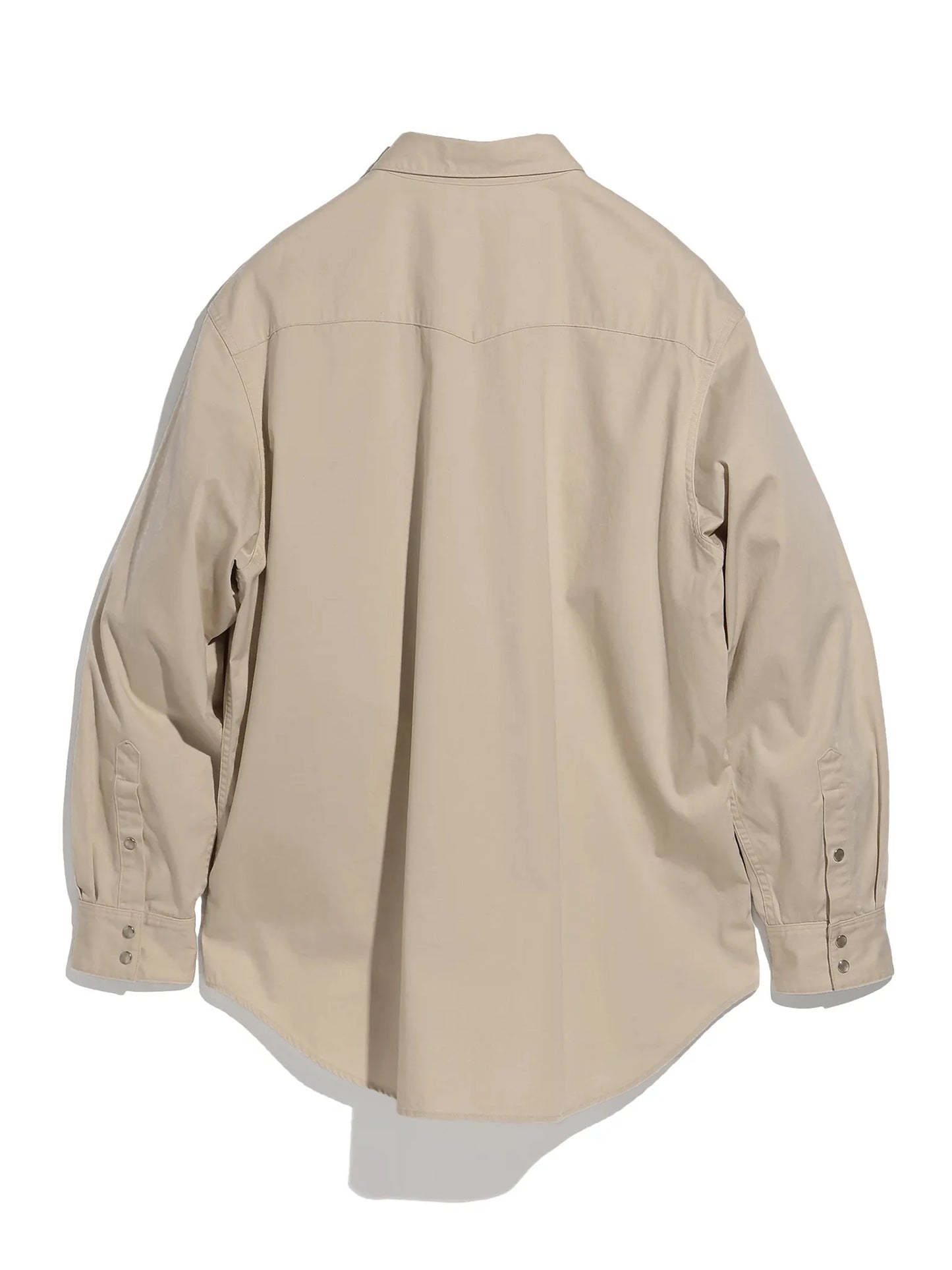 FOUNDOUR | WESTERN SHIRT BEIGE