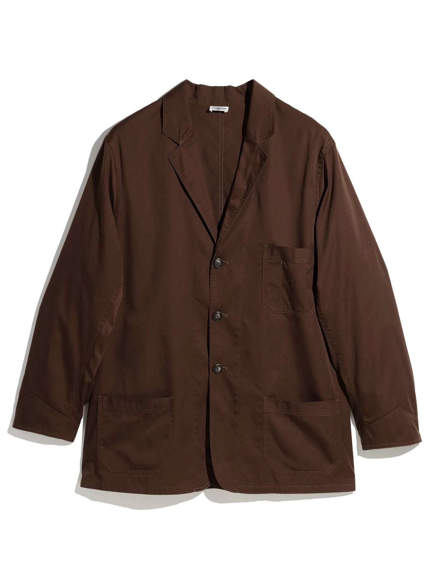 FOUNDOUR | WORK JACKET BROWN