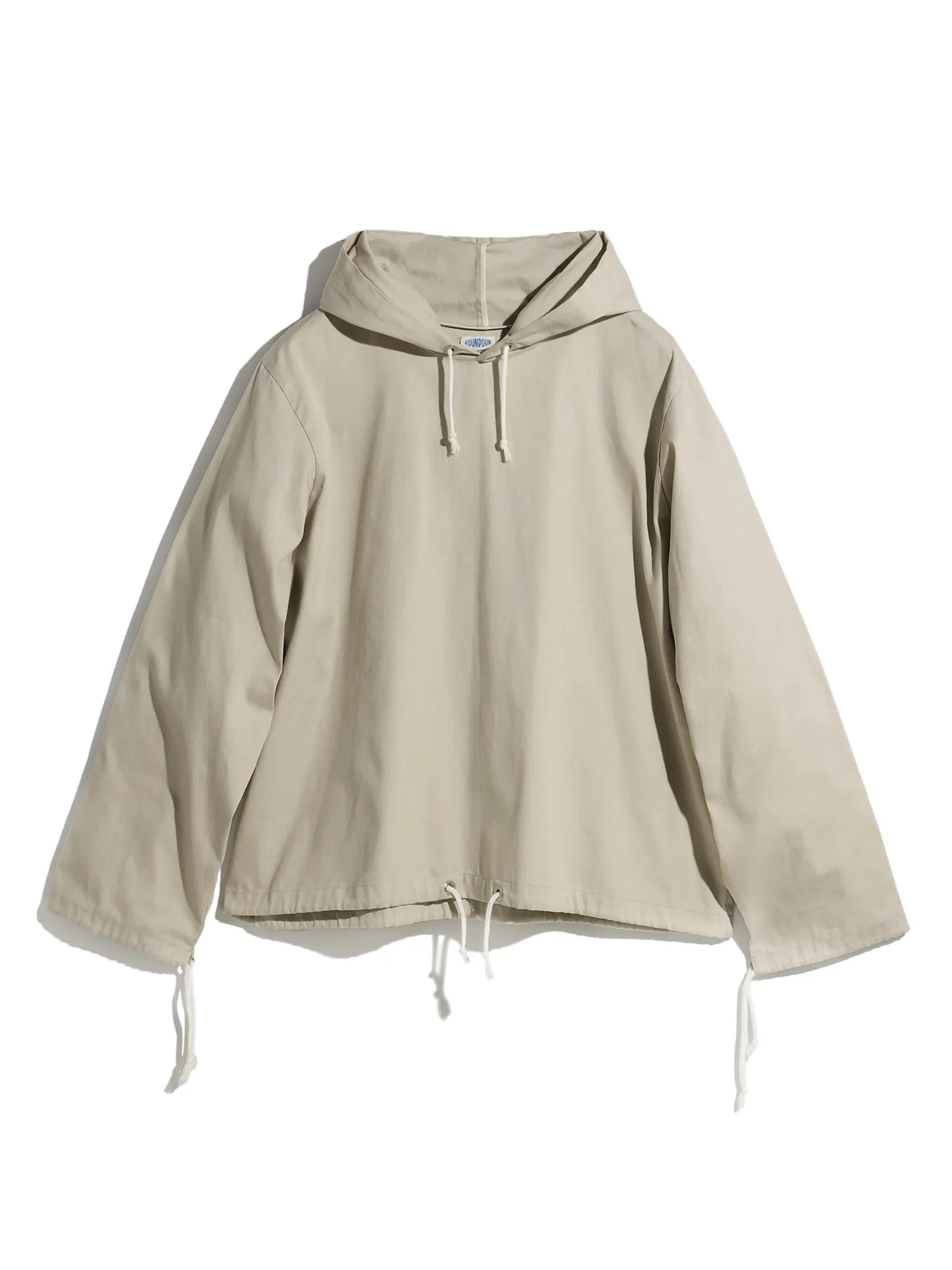 FOUNDOUR | OXFORD HOODIE BEIGE