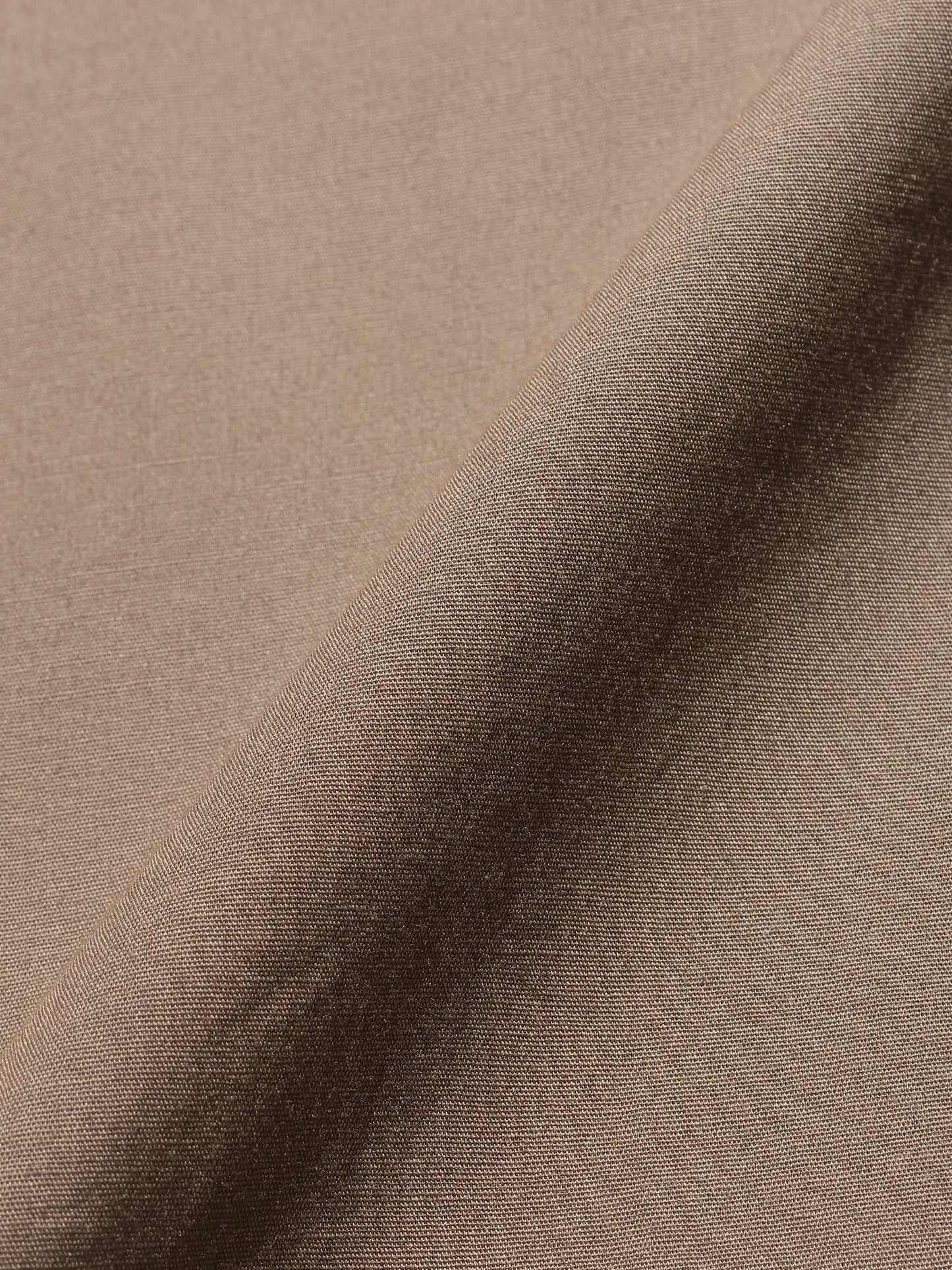 FOUNDOUR | REGULAR COLLAR SHIRT BROWN